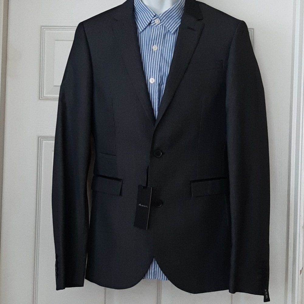 Alta Moda Men's Grey Suit Separates Size 38L